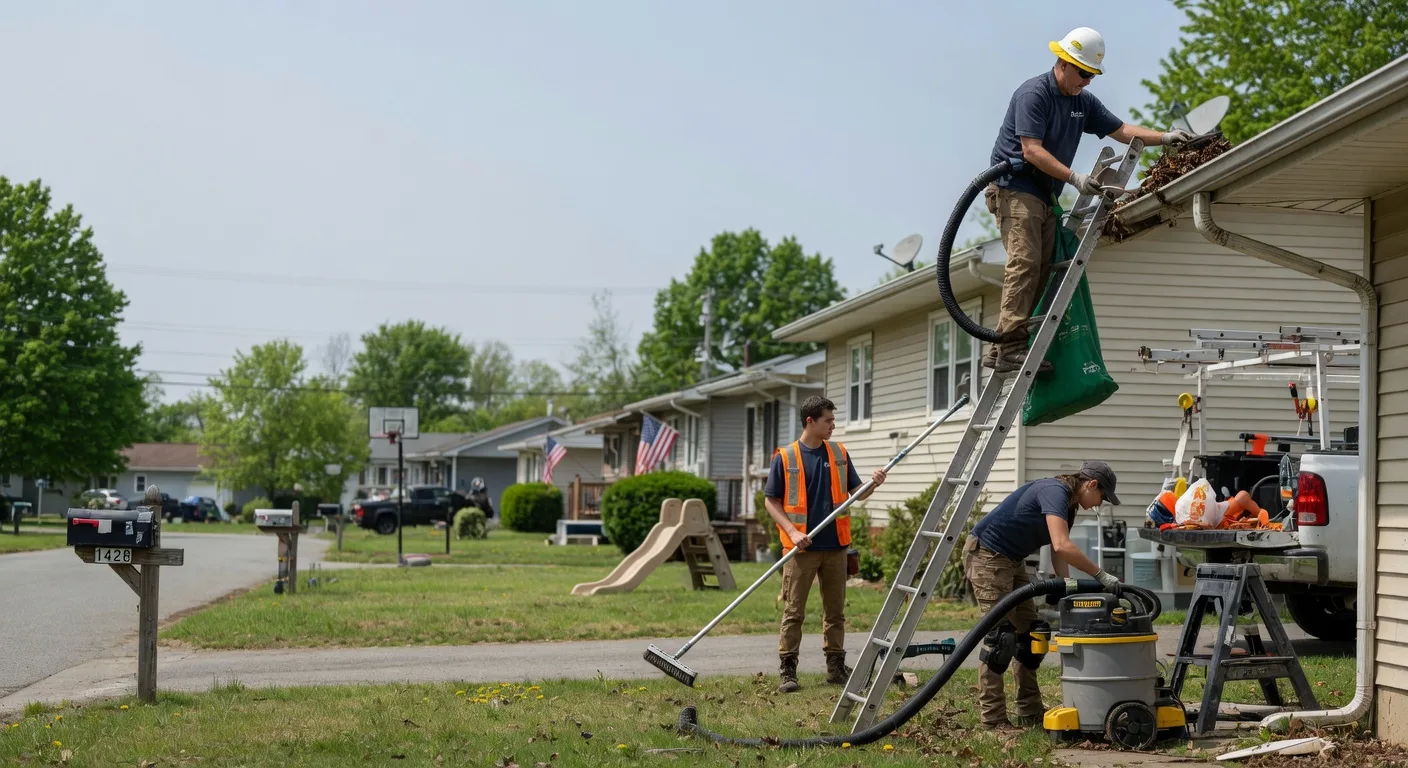 Gutter Installation in Ina, IL near me